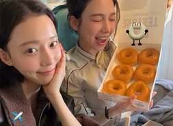 에스파 윈터·카리나, '역대급 쌩얼' 투샷…"민낯 맞아?" [에스파, 광야의 걸그룹 '넥스트 레벨']