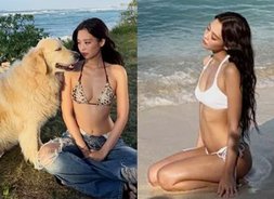 "비키니에 찢어진 청바지?"…제니, 경계 허문 '역대급 힙' 해변 패션 [블랙핑크, 걸크러쉬 매력]