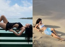 제니, 구릿빛 비키니 자태…해변서 뽐낸 섹시미 [블랙핑크, 걸크러쉬 매력]