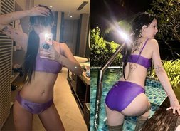 AOA 지민, 수영복 뒤태 실화?…과감 비키니+타투 '시선 강탈' [AOA 심장 어택 '심쿵해']