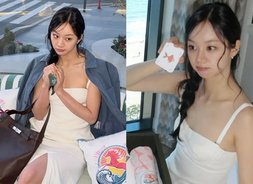 "뼈밖에 안 남았네" 혜리, 초밀착 튜브톱에 드러난 '뼈말라흉곽 라인' [걸스데이 반전 매력]