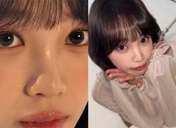 "모공조차 안 보여" 김채원, 숨 막히는 초근접 인형 미모 [하이브 첫 걸그룹 '르세라핌' 들썩]