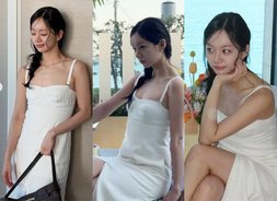 혜리, 4월부터 혼자 여름…늘씬 뷔스티에 원피스 자태 [걸스데이 반전 매력]