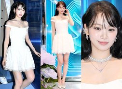 김채원, 빛으로 말하는 표정 [하이브 첫 걸그룹 '르세라핌' 들썩]