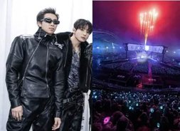 방탄소년단 RM, 폭우 뚫고 콘서트 끝낸 뒤 "6년 반 걸렸다" [방탄소년단, 월드 와이드 '인기']