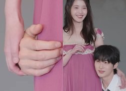 신혼부부라 과감하네…아이유♥변우석, 안기고 안아주고 슬쩍 손잡고 '스킨십 폭발' 달달 너무 달달  [아이유, 매력 열매 먹은 스타]