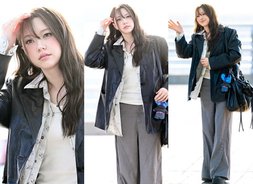 피프티피프티 문샤넬 '넘사벽 고급美'[아이돌 공항패션]