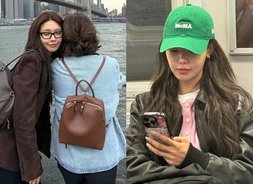 '정경호♥' 최수영, 미국 여행 누구와 떠났길래…소탈한 지하철 나들이 포착 [소녀시대, 남심올킬 미모] 