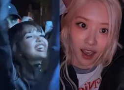 로제·리사, 코첼라서 얼굴 맞댄 채 떼창…빅뱅 무대에 '찐팬 모드' [블랙핑크, 걸크러쉬 매력]