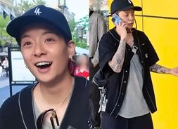 에프엑스 엠버, '양팔 문신→LA 포착' 여유로운 근황…"한국 1년에 한두 번 가"  [에프엑스, 눈이 막 부셔]