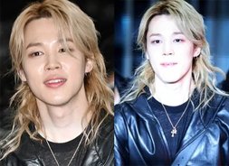 BTS 지민 '더 길어진 금발' [방탄소년단, 월드 와이드 '인기']