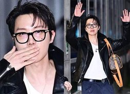 "호비는, 스윗해"…제이홉, 월클의 손키스 [아이돌 일상이 화보]