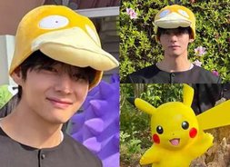 방탄소년단 뷔, 포켓몬 모자 쓰고 '브이'…잘생긴 소년미 "귀여워" [남자친구 삼고 싶은 아이돌]