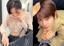 '40kg대 뼈말라' 화사, 가방 속 포켓남은 186cm? "So Cute" [마마무 is 뭔들 '깜찍 비글돌']