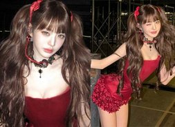 장원영, 레드 미니 드레스 속 드러난 반전 볼륨감 [아이돌 아이브, 핫아이콘 탄생]