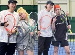 현아♥용준형, 피멍 든 무릎에 다시 살 올라도 행복해 "테니스 천재" 취미 공유 중 [현아, 급이 다른 섹시미→용준형과 결혼]