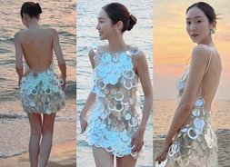 제시카, '비키니 착시' 드레스…162cm·45kg, 바닷가 공주 비주얼 [제시카·크리스탈, 정자매의 일상]