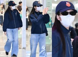  블랙핑크 지수, 청패션으로 수수하게 입국 [블랙핑크, 걸크러쉬 매력]