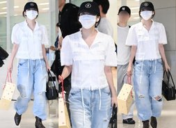 레드벨벳 슬기, 양손은 무겁게 [아이돌 레드벨벳 '레벨업' 미모]