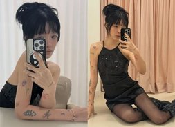 "더 이상의 '뼈말라'는 없다" AOA 지민, 소멸 직전 몸매에 팬들 '깜짝' [AOA 심장 어택 '심쿵해']