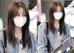 니쥬 아야카 '마스크 뚫고 나오는 미모' [아이돌 공항패션]