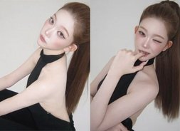 빌리 츠키, 살 빼고 과감해졌네…눈 둘 곳 없는 파격 패션[걸그룹 이기적인 몸매]
