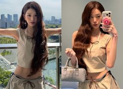살짝 드러난 속옷 가격만 150만원대…장원영, 새깅 패션 '아찔하네' [아이돌 아이브, 핫아이콘 탄생]