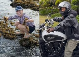 소녀시대 유리, 제주의 여름 덥지도 않나…가죽재킷 입고 라이딩 준비 [소녀시대, 남심올킬 미모] 