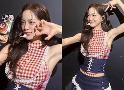 "상큼미에 반전 근육까지…" 김세정, '엠카' 흔든 요정의 매혹적인 윙크 [I.O.I→솔로 데뷔 후 근황 '픽미 픽미 픽미업']