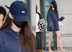 아이브 장원영 '슬리퍼를 신어도 완벽한 비율' [아이돌 아이브, 핫아이콘 탄생]