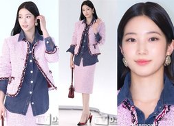 르세라핌 카즈하 '수지와 싱크로율 99%' [하이브 첫 걸그룹 '르세라핌' 들썩]