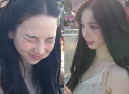 카리나인가 했더니 진짜 카리나…야외 공연장서 무방비로 자만추 [에스파, 광야의 걸그룹 '넥스트 레벨']
