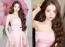  장원영, 핑크 드레스 입고 '봄의 의인화' 증명…매일이 리즈 갱신 [아이돌 아이브, 핫아이콘 탄생]