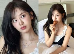 안유진, 침대 위에서 뽐낸 청순미…귀여움까지 장착 [걸그룹 이기적인 몸매]