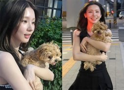 아이들 미연, 흑발로 염색하니 더 예쁘다…강아지 끌어안고 "좋아 죽겠어" [아이돌-걸그룹 우월한 DNA]