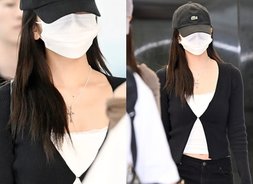 아이브 안유진 '눈에 띄는 십자가 목걸이' [아이돌 아이브, 핫아이콘 탄생]
