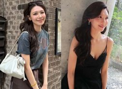 수영, 블랙 슬립 드레스로 뽐낸 날씬한 몸매…상반된 매력 눈길 [소녀시대, 남심올킬 미모] 