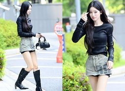 미야오 안나 '속바지보다 짧은 초미니' [아이돌 출근길]