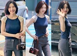 조이, 살을 얼마나 뺀거야…딱 붙는 스타일로 드러난 '극슬림' 몸매 [아이돌 레드벨벳 '레벨업' 미모]