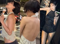 화사, 마닐라서 뽐낸 '뼈말라' 몸매…직각 어깨에 납작배 '여리여리' [마마무 is 뭔들 '깜찍 비글돌']
