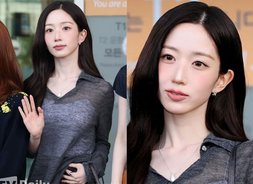 엔믹스 해원 '폭풍 다이어트로 반쪽된 얼굴' [아이돌 공항패션]