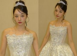  혜리, 미리 보는 결혼식…우아한 웨딩 드레스 자태[걸스데이 반전 매력]