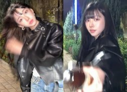  카리나, 얼굴이 소멸 직전…헉 소리 나는 미모[에스파, 광야의 걸그룹 '넥스트 레벨']
