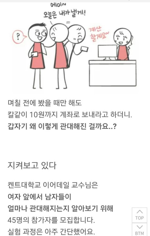 여자들은 모르는 남자의 호감행동! | 네이트 판