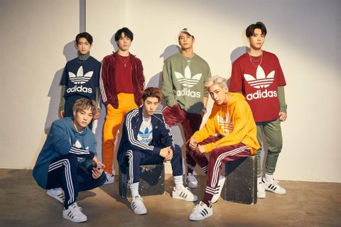 Yup Adidas Originals selection their models themselves [enter-talk] GOT7 ARE MODELS FOR ADIDAS?