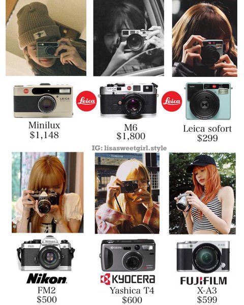 [enter-talk] LISA HAS SO MANY CAMERAS