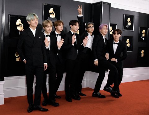 [PANN] BTS'in Grammys'ten resimleri
