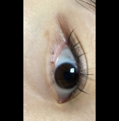 속눈썹 붙여봤는데 좀 과한거가틈?