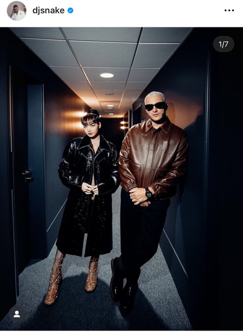 리사 인별 투샷도 뜸