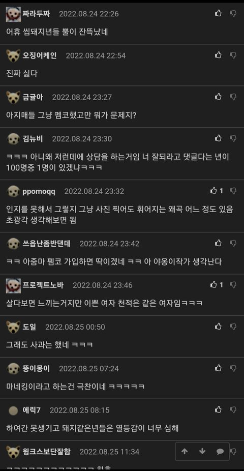 맘카페 몸매 인증 레전드 사건